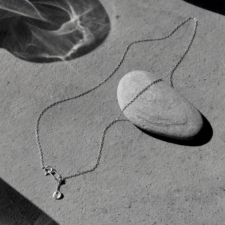 norme tag chain necklace / SV925
