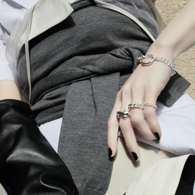 Carabiner loop chain ring (2p) | Soierie Online