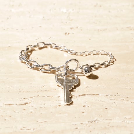Key motif bracelet