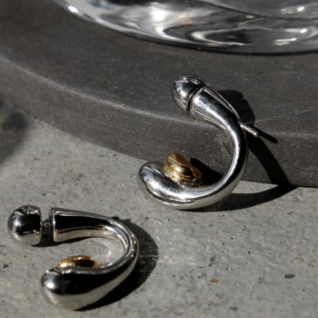 Kinetic parts hoop pierce (mix color)
