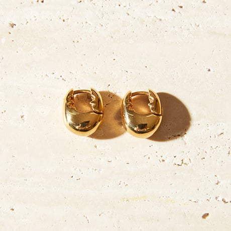 norme true circle pierce / SV925＋Gold Plated