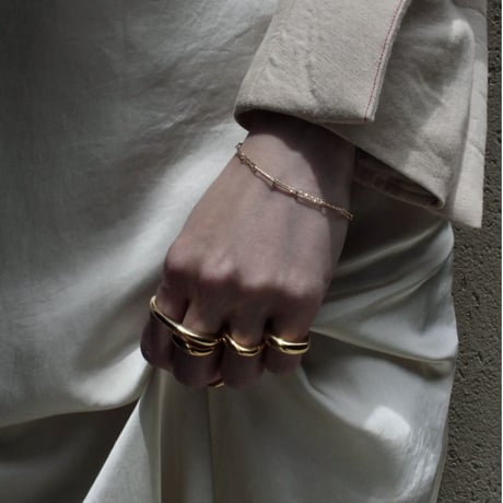 norme earcuff ring (1P)＃12 / SV925＋Gold Plated