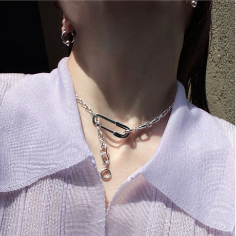 Metal furniture hoop pierce (gloss/2P) [Unisex line]