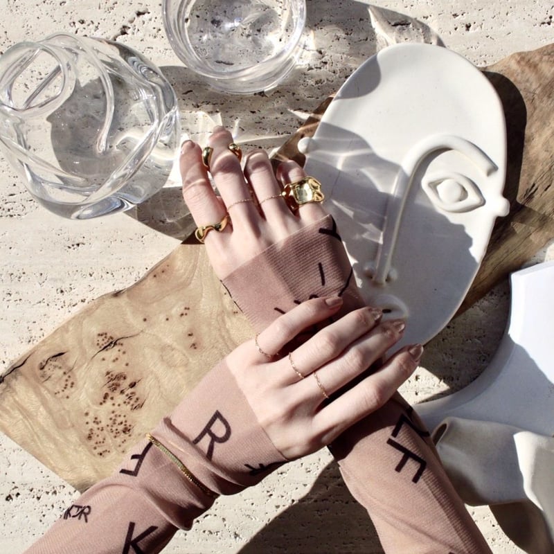 Neo hoop pinky ring | Soierie Online Store