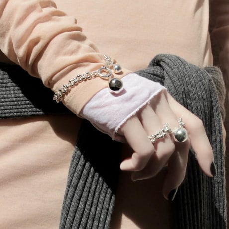 Pome chain bracelet
