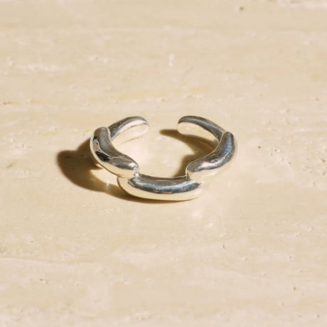 norme lattice cuff pinky ring / SV925