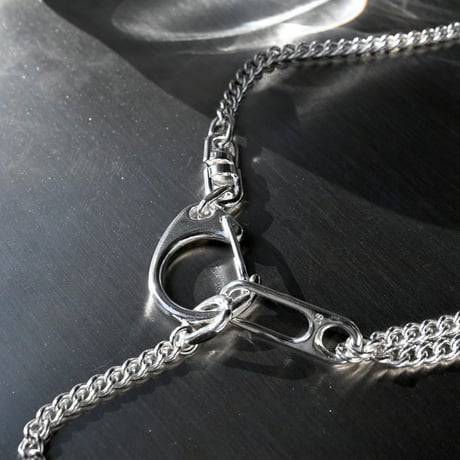 Key motif simple necklace