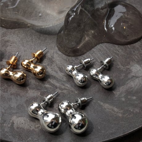 Metal small pearl pierce