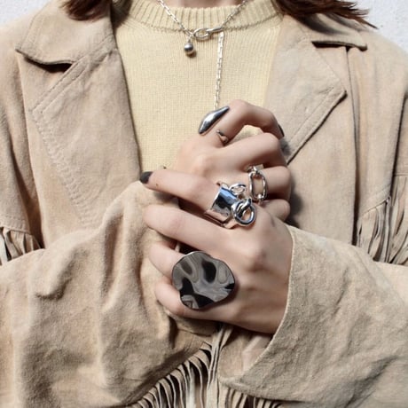 Peg metal ring / one color