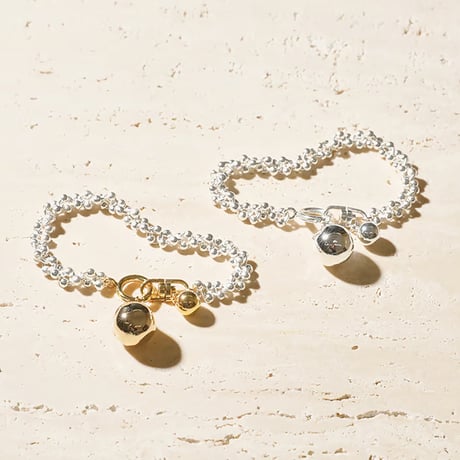 Pome chain bracelet