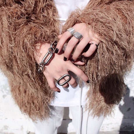 Old chain bracelet / Women's size［Unisex line］