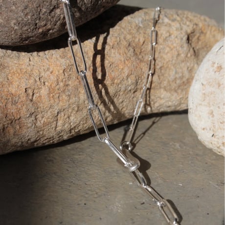 norme dew long frame necklace / SV925