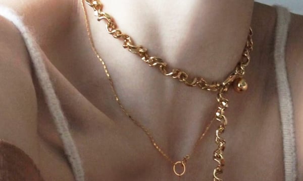 アクセサリー soirreo 胸躍る ⁡ NECKLACE / PIERCE ⚫︎diamond ⚫︎10K ⚫︎stainless