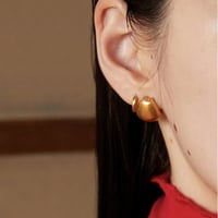 norme true circle half pierce (Matt) / SV925＋Gold Plated