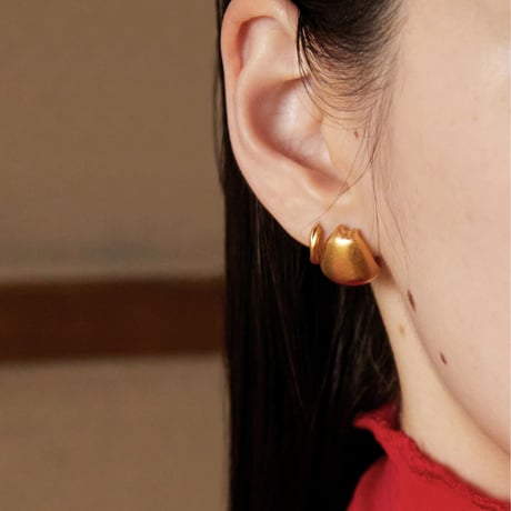 norme true circle half pierce (Matt) / SV925＋Gold Plated