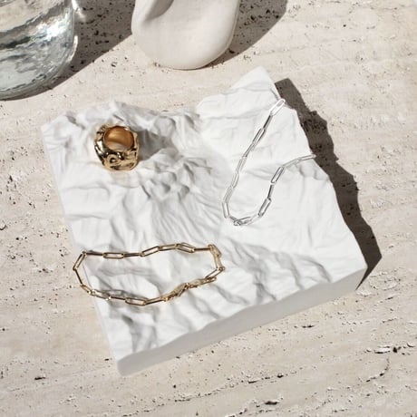 norme long frame bracelet [Unisex] / SV925＋Gold Plated