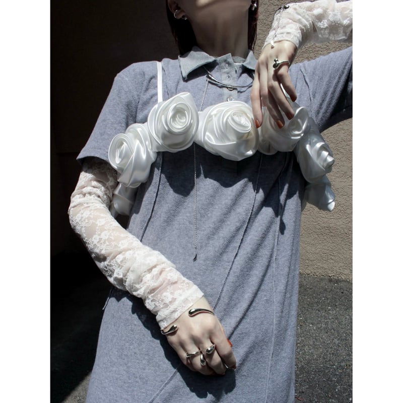 Metal art object choker | Soierie Online Store