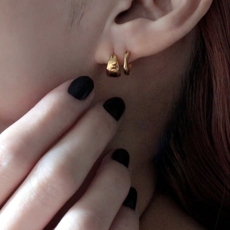norme dew pierce / SV925＋Gold Plated