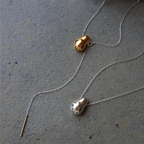 Poire long necklace