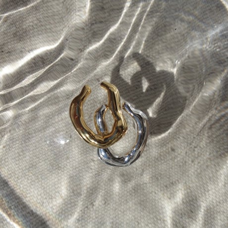 Soft circle earcuff (gloss/1P) (one color)