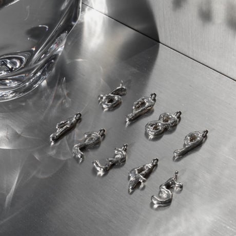 norme numbering necklace / SV925
