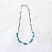 Turquoise simple necklace