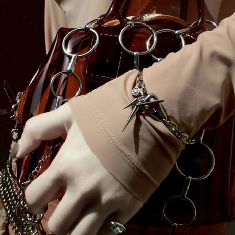 Dark metal bracelet