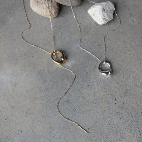 Clarity coil necklace(one color)
