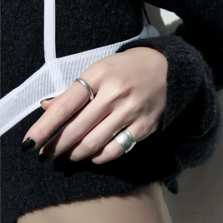 norme dew pinky ring (Matt) / SV925