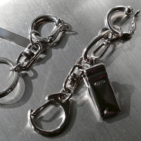 All in keyring earring