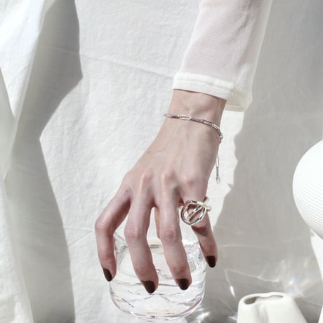 Tangled pinky ring (1P) (one color)
