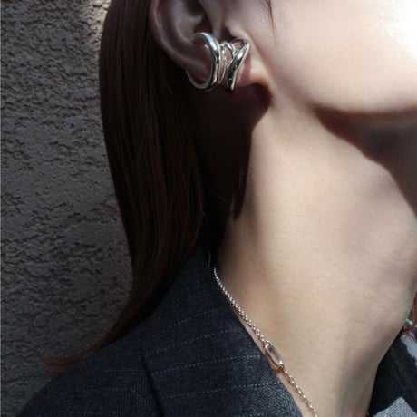 Clarity earcuff ring (one color)