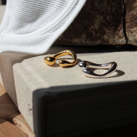 Clarity earcuff ring (one color)