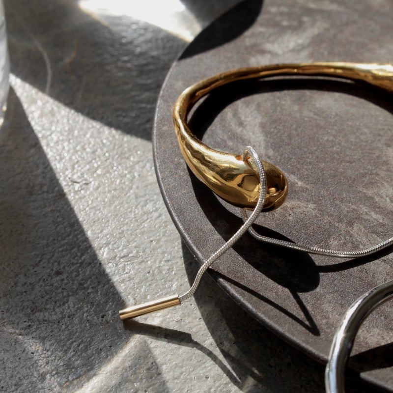 Metal art snake bangle | Soierie Online Store