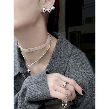Pome motif earing (1p)