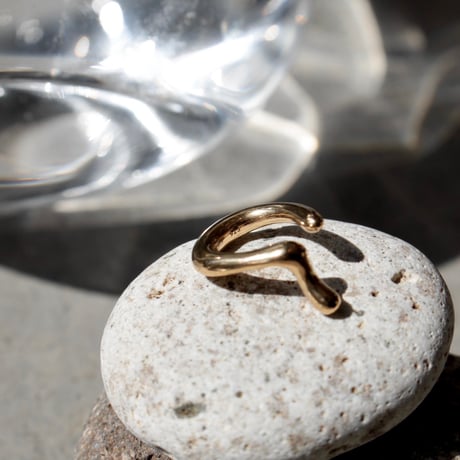 norme pulse earcuff / SV925＋Gold Plated