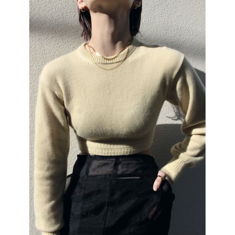 norme flat snake necklace / SV925＋Gold Plated