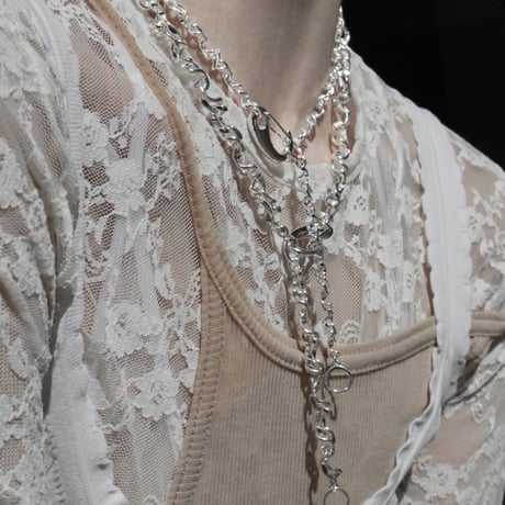 Figue clip slim necklace