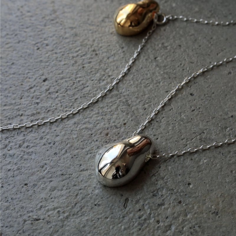 Poire long necklace | Soierie WEB STORE