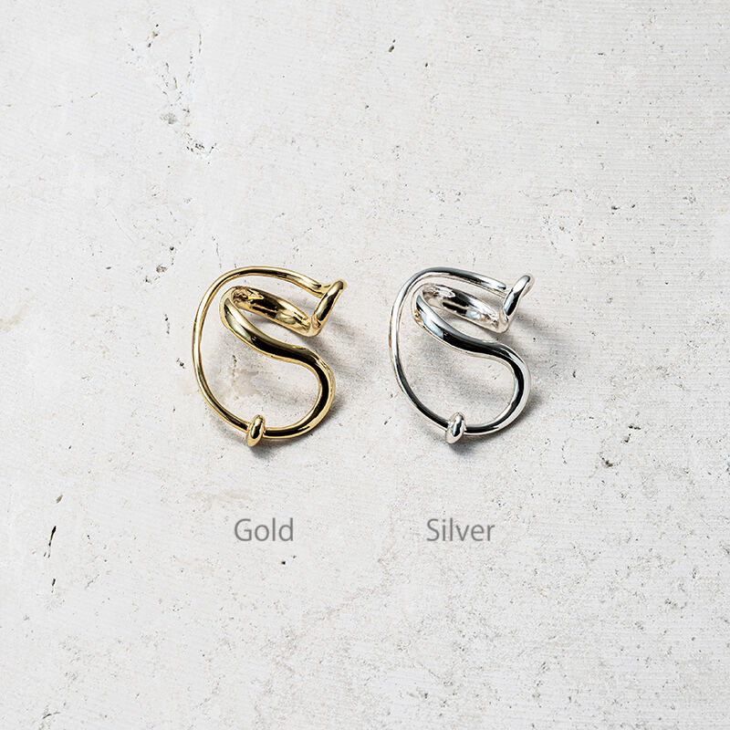 Neo coil earcuff ring (one color) | Soierie Onl Neo coil earcuff ring (one color) | Soierie Onl