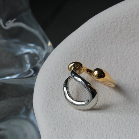 Metal art ring (mix color)