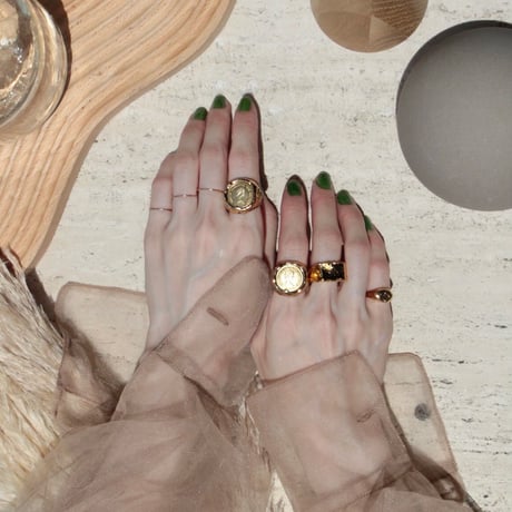 Aging pinky cuff ring (1P)