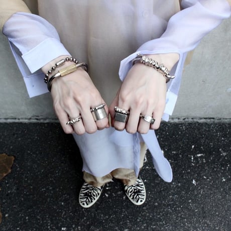 Ball chain bracelet / 6.5mm  / Gross silver［Unisex line］