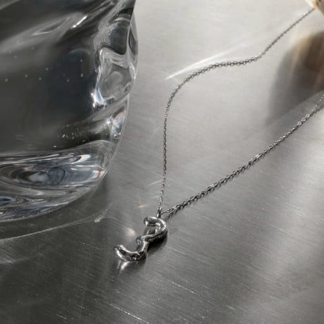 norme numbering necklace / SV925