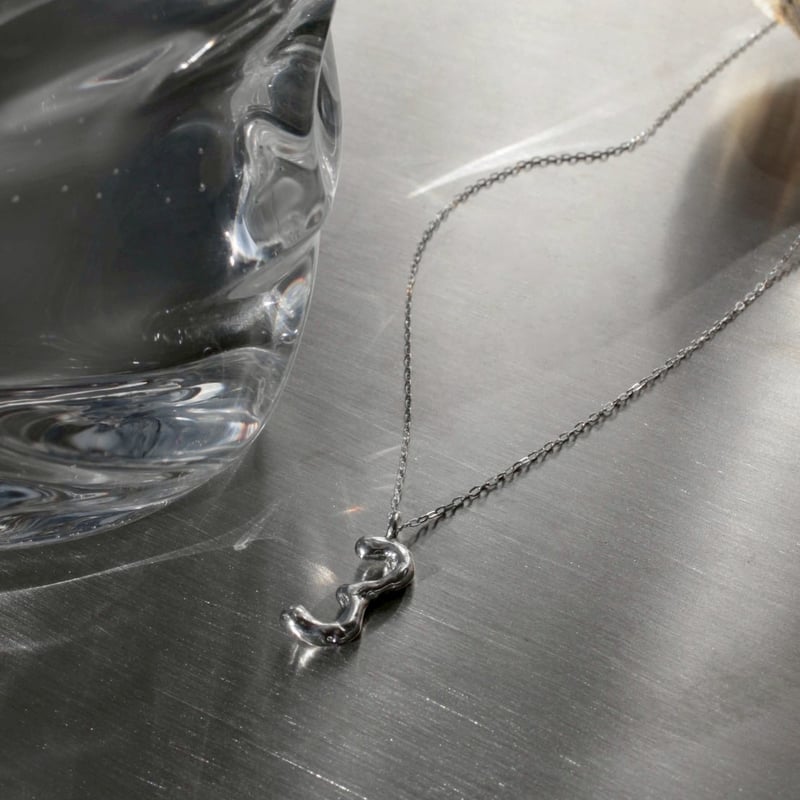 norme numbering necklace / SV925 | Soierie Onli