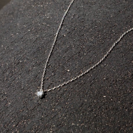 norme diamond necklace / SV925