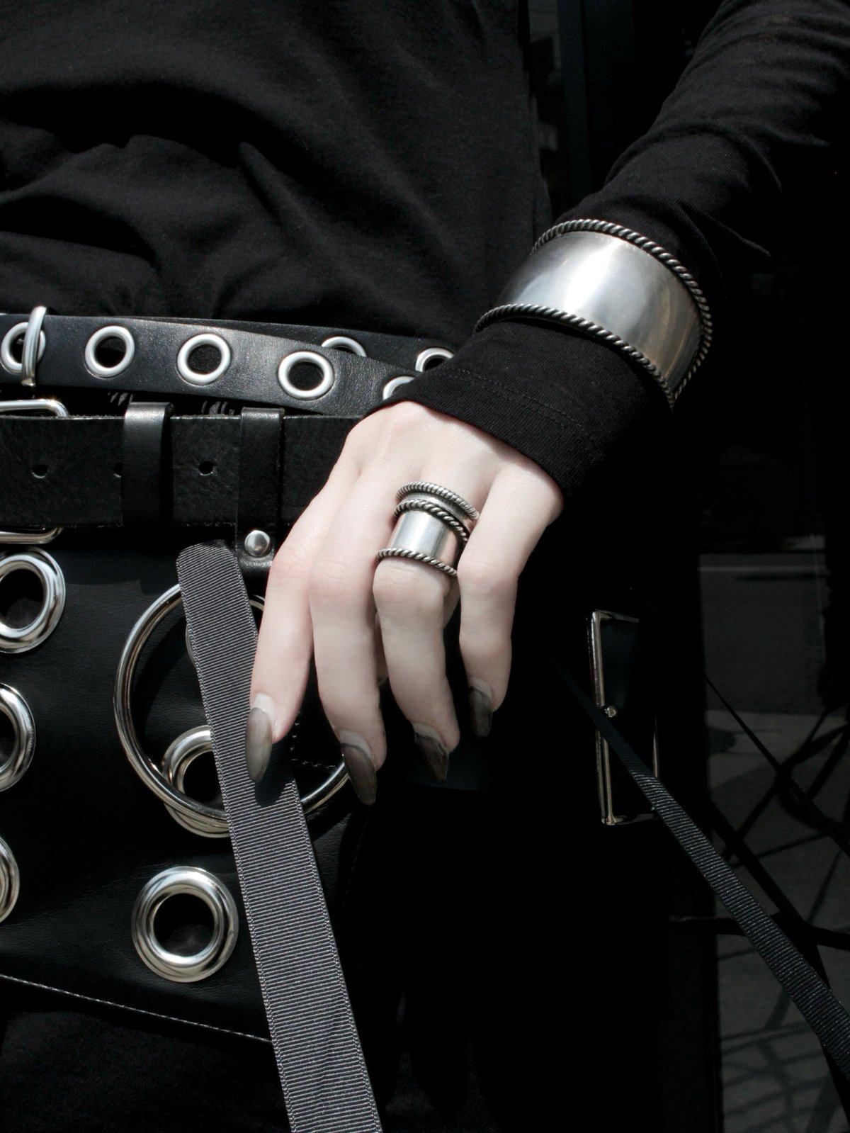 SHARESPIRIT バングル シルバーバングル スタンプワーク 〈W-009〉 - OT＆E-shibata