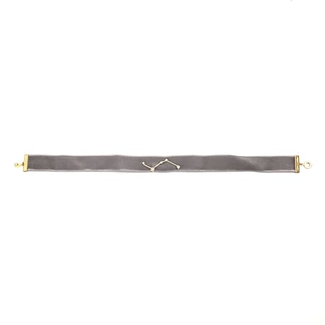 Velour choker (Constellation motif)