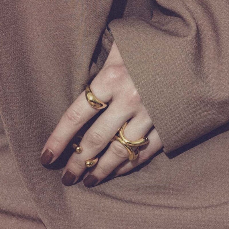 Neo hoop cross ring | Soierie Online Store Neo hoop cross ring | Soierie Online Store