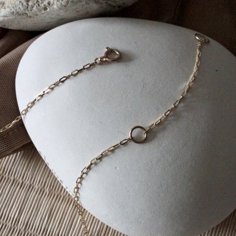norme necklace (Bold) / K10